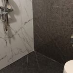 برچسب ضخیم کاشی طوسی تیره مات